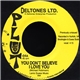 Deltones Ltd. - You Don't Believe I Love You / Stay - Turn The Lights Down