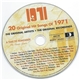 Various - 1971 - 20 Original Hit Songs Of 1971